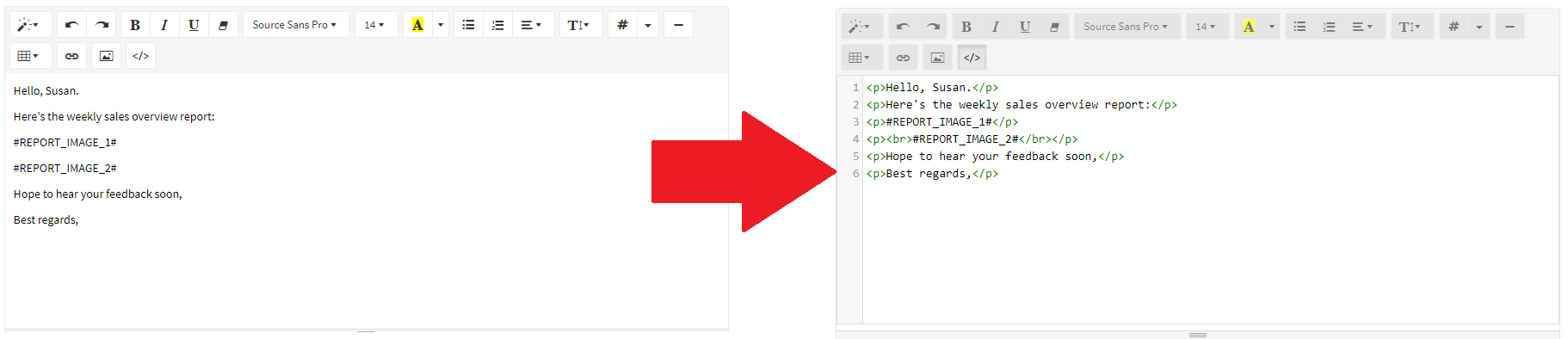 Emails in PowerBI Robots