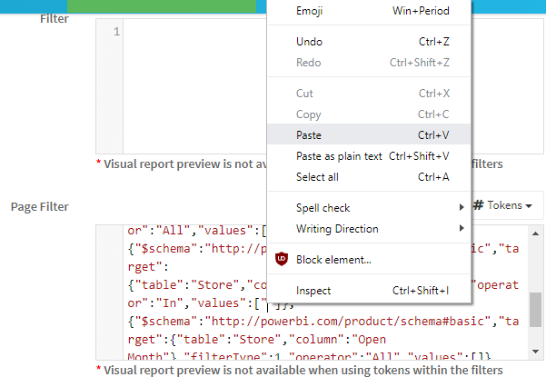 Sending different data from PowerBI Robots