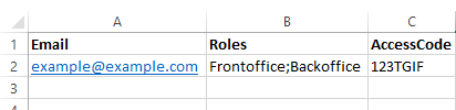 PowerBI Portal 101 - import users in bulk via Excel