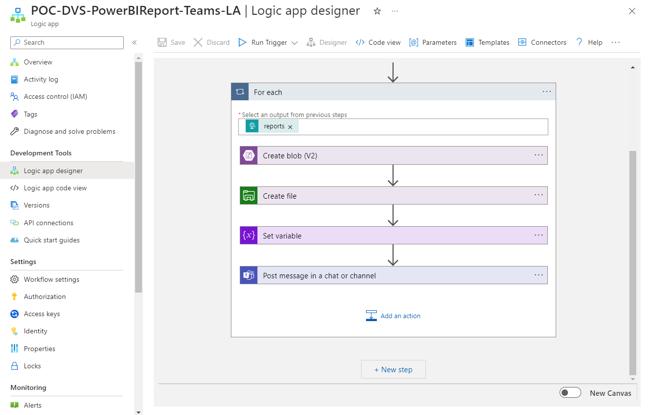 How to set up a Power BI report automation system for Teams 5