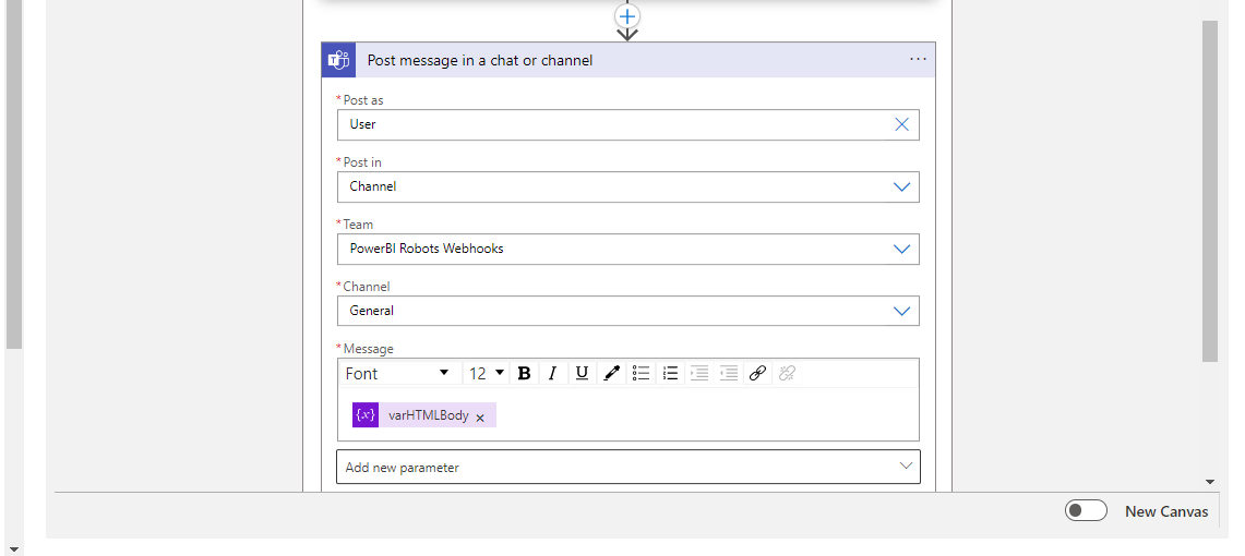 How to set up a Power BI report automation system for Teams 6.2